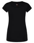 Zefira Yoga Tee - Onyx Black