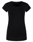 Zefira Yoga Tee - Onyx Black