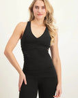 Anjea Yoga Sport-Top - Onyx Black