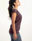 Asana Yoga Tee - Berry