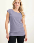 Asana Yoga Tee - Lilac