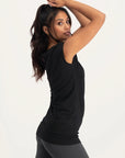Asana Yoga Tee - Onyx Black