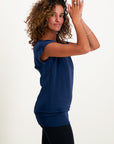 Asana Yoga Tee - Midnight