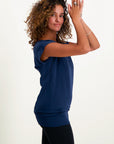 Asana Yoga Tee - Midnight