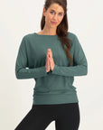Budhi Yoga Langarmshirt - Forest