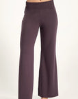 Flow Wide Yoga Pants - Berry