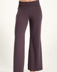 Flow Wijde Yoga Broek - Berry