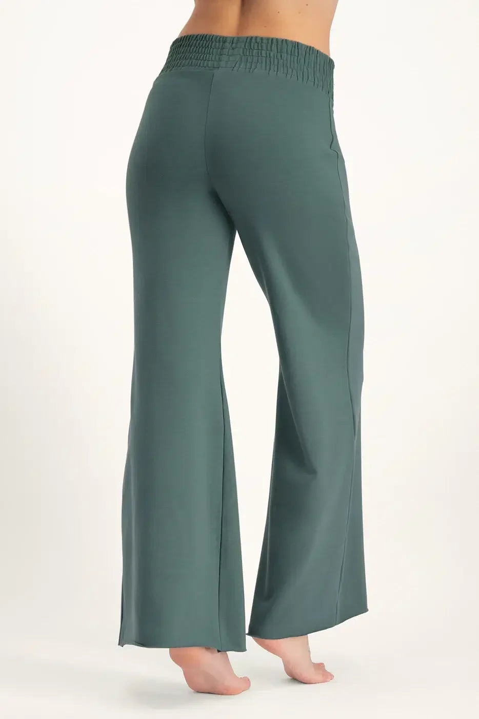 Flow Wide Yoga Pants Forest %%page%% %%sep%% %%sitename%% yoga