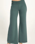 Flow Wijde Yoga Broek - Forest
