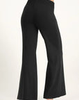 Flow Wijde Yoga Broek - Onyx Black