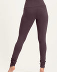 Gaia Yoga Leggings - Berry