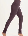 Gaia Yoga Leggings - Berry
