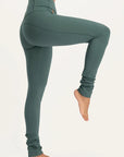 Gaia Yoga Leggings - Forest