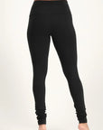 Gaia Yoga Leggings - Onyx Black