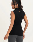 Good Karma Yoga Top - Onyx Black
