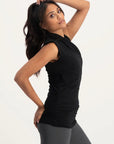 Good Karma Yoga Top - Onyx Black