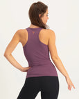 Hamsa Core Yoga-Tank- Mauve