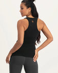 Hamsa Core Yoga Tank - Onyx Black