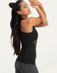 Hamsa Core Yoga Tank - Onyx Black