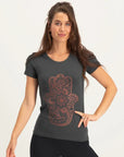 Hamsa Core Yoga-T-Shirt - Ash