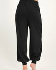 Jaya Summer Yoga Harem Pants - Onyx Black