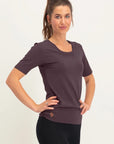 Kami Yoga Tee - Berry