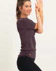 Kami Yoga Tee - Berry