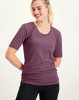 Kami Yoga Tee - Mauve