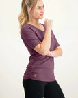 Kami Yoga Tee - Mauve