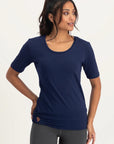 Kami Yoga Tee - Midnight