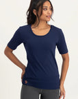 Kami Yoga Tee - Midnight