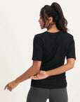 Kami Yoga Tee - Onyx Black