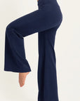 Maeve Wide Yoga Pants - Midnight