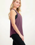 Maya Yoga Tank – Mauve