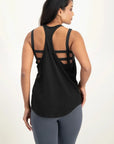 Maya Yoga Tank - Onyx Black