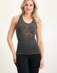 Metatron Core Yoga Tank - Ash
