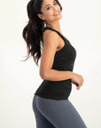Metatron Core Yoga Tank - Onyx Black