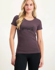 Namaste Core Yoga Tee - Berry
