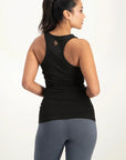 Namaste Core Yoga Tank - Onyx Black