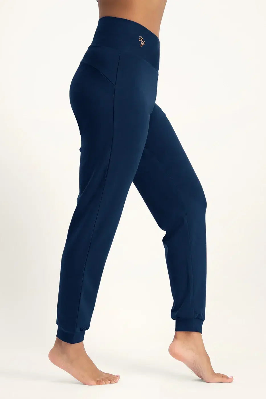Gaia vintage groene wide leg damesbroek gemaakt van katoen | Circle Of Trust official webshop Gaia vintage groene wide leg damesbroek gemaakt van katoen | Circle Of Trust official webshop