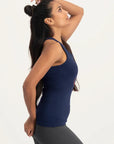 OM Core Yoga Tank – Midnight