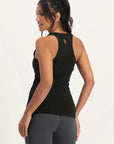 OM Core Yoga Tank - Onyx Black