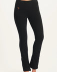 Pranafied Flared Yoga Pants - Onyx Black
