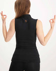 Good Karma Yoga Wickeltop- Urban Black
