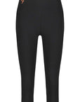 Satya Yoga Capri Leggings - Urban Black