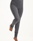 Shaktified Yoga Legging - Charcoal