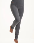 Shaktified Yoga Leggings – Charcoal