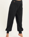 Rhea Yoga Hose - Onyx Black