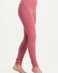 Satya Yoga Legging - Hibiscus