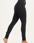 Shaktified Yoga-leggings - Onyx Black